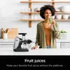 Соковыжималки Ninja Cold Press Juicer Pro — мощная медленная соковыжималка с полным контролем над мякотью и серебряным облаком в один клик, антикапельная программа barL2403