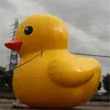 4m 13ft high Outdoor games Customized Animal Big inflatable yellow duck airtight durable giant ducks with blower/pumps for sale