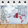 Spoons 210X150Cm Winter Snow Background Cloth Snowflake Christmas Tree Glitter White Forest Party Pography Backdrops B