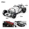 814 Stycken Super Racing Block Creator Classic Classic Classic Old Car Expert Block Set Model DIY Toy Children's Gift Q0624