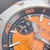 AP Iconic Wristwatch Royal Oak Offshore Series 26703ST Precision Steel Orange Dial With Back Transparent Chronograph Mens Fashion Leisure Business Sports Diving