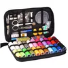 Sying Notions Tools Kit med 94 tillbehör 24 Spools of Thread -24 Color Kits för nybörjare Traveller Emergency hela Fami Drop de DH7WQ