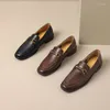 Casual Schoenen Ins Natuur Echt Leer Vrouwen Loafers Lente Zomer Dames Flats Modemerk Platte Hakken Kantoor Maat 41