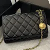 Haute qualité femmes en cuir véritable petit sac à bandoulière nouveau classique dame diamant Pattem sac à bandoulière marque de mode française matelassée luxe designer rabat sac à main