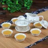 Teegeschirr-Sets, 8 Tassen, chinesisches Tee-Set, Keramik-Teekanne, Gaiwan-Werkzeug