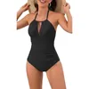 Wysokiej jakości damski projektant strojów kąpielowych seksowne bikini zajmują się nową modą damską stroje kąpielowe czarny biały strój kąpielowy One Piece Slim Vintage Bather Bathing Swimming Sw SW
