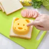 Narzędzia do pieczenia 1/3PCS Sandwich Cutter Mini kreskówka noża chlebowa dla dzieci Bento Lunch Form