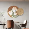 Wandklokken Monteur Grote Klok Modern Design Geel Creatieve Keuken Kunst Klassiek Relogio Parede Decoratie Slaapkamer