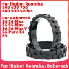 Transportörer för Irobot Roomba Series 500 600 700 800 900 / ROBOROCK S5 MAX S6 MAXV S6 PURE E5 ROBOT DACUUM CLEANER SPARTLE DELS Däck