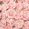 Dekorativa blommor konstgjorda huvuden Vackra Bouque Decor Festival Floral Foam Rose For Bedroom Home Large 8cm High Quality