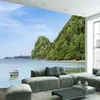 Wallpapers Customized 3d Wallpaper Malaysian Island Landscape Mural Used For Living Room Bedroom Sofa Background Decorative