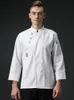 restaurant Chef Clothes Hotel Kitchen Jacket Men Women Profial Cook Uniform Waiter Work Clothes Catering Workwear Q5Cu#