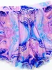 Женские купальники, 3 шт., бикини с бретелькой Tie Dye, женский купальник, женские стринги, комплект из трех предметов с шортами, купальный костюм для плавания