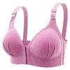 Bras Front Closure For Women Plus Size Fashion Push Up Comfort Wireless Bra Female Everyday