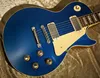 Custom Shop Limited 1968 Paul Mini Humbucker Blue Sparkle Vos E -Gitarre 258