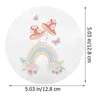 Window Stickers Fashionable Mushroom Glass Sticker Decor Anti-collision Decals Pvc Cling