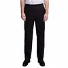 cook for men black chef trousers Elastic waiter uniform restaurant kitchen chef pants 35%cott S-4XL super large code g0lt#