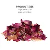 Decorative Flowers Dried Rose Petals Real Red Flower Petal For Bath Wedding Crafts Accessories 10g