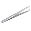 1PCS Eyebrow Tweezers Facial Hair Removal Clip Stainless Steel Flat Slant Tip Eyebrow Eyelash Makeup Tweezer Beauty Tools