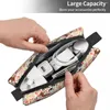 Storage Bags Dachshund Floral Dog Cosmetic Bag Fashion Large Capacity Sausage Wiener Badger Doxie Makeup Case Beauty Toiletry