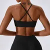 Lu Align Sous-vêtements de sport Crop Fitness Débardeurs Femmes Sans couture Yoga Push Up Sport Gym Soutien-gorge Haut d'entraînement Sous-vêtements doux Lemon Sports 2024