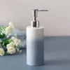 Liquid Soap Dispenser European Style Ceramic Body Wash Lotion Bottle El Bathroom Shampoo Star Home Accessories