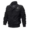 Mens Special Forces Jacka Mens Solid Color Fashion Jacket Denim Coat Outwears Windbreaker Coat Jacket Motorcykelrock 240326