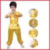 Vêtements d'arts martiaux pour enfants Chemise Pantalon Costume Pratique Tai Chi Performance M2ru #