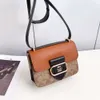 Schoudertassen voor dames zijn in de uitverkoop in de fabriek Olay Womens Colour Block Classic Morgan Square Crossbody Bag Litchi Flip Over One Schouder Klein