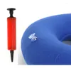 Pillow 35cm Hip Support Hemorrhoid Seat Pad Inflatable Massage With Pump Round Ring Anti Bedsore Donut Chair