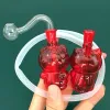 Tubi per acqua Bong con bruciatore a nafta staccabile Mini gatto carino di alta qualità con tubo per bruciatore a nafta maschio da 10 mm dimensione mano mini bong portatile LL