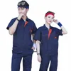 Sommer Arbeitskleidung für Männer kurze Ärmel dünne atmungsaktive Mechaniker Werkstatt Uniform Auto Reparatur Fabrik Kleidung Arbeitsanzug4XL c1mS #