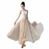 classical dance attire, women's flowing 720 degree large swing skirt, photo dance, half body skirt, dance practice, gauze skirt 54At#