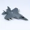 F-35 Lighing II Fighter 1:72 Skala gjuten flygplansmodell med konsol gåva