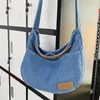 Sac à bandoulière en Jean pour femmes, sac Hobo léger et polyvalent, grande capacité, décontracté, souple