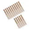 Cadres 15 pcs clip de bouleau crochet en bois épingles à linge piquets sac clips pour nourriture bricolage serviette de plage