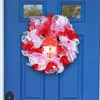 Couronne de fleurs décoratives pour la saint-valentin, décoration créative pour anniversaire de Couple, Arrangement mural suspendu pour l'amour