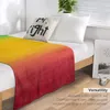 Blankets Rastafarian Colours Throw Blanket Bed Covers Fluffy Plaid Anime