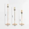 Candle Holders Metal Luxury Gold Mix Black Candlestick Wedding Stand Exquisite Candelabra Table Home Decor