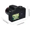 Appareil photo numérique ultra grand angle caméra Vlog de voyage portable Pography16x zoom 1080P HD SLR caméra anti-secousse Po boutique pure nouvelle promotion