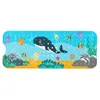 Tapis de bain pour bébé, tapis pour enfants avec trous de drainage, baignoire Extra Large, douche pour enfants, 40x16 pouces