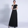 Abbigliamento etnico Abito lungo da donna musulmana Abito lungo senza maniche Sottoveste sottile Arabo Abaya Abito Ramadan Caftano Turco Dubai Medio Oriente Abito