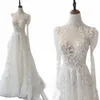 Romantic A Line Bride Dres Vintage Lace Appliques Wedding Dr Wedding LG Sleeves Dres for Woman Vestidos de Novia M3ZP#