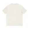 2024 Camiseta para hombre Diseñador Nuevo Casual 100% Algodón puro Resistente a las arrugas Clásico Patrón de letras en forma de estrella Pareja Camisa de manga corta en blanco y negro