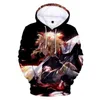 Anime Periferik Hoodie Sıcak Damgalama Erkek Giyim Ceket Hooded Polar