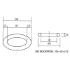 10PCS/lot Rubber Ring Black NBR Sealing O-Ring CS1.5mm OD52/55/58/60/62/65/70/72/75/80/82/85/90/95/100mm ORing Nitrile Gasket-.-