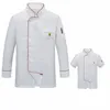 Blanc Hommes Cuisine Chef Restaurant Uniforme Chemise Boulangerie Respirant Double Boutonnage Blanc Chef Dr Femmes Chef Vestes avril 2022 u8qH #