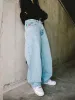 Big Boy Jeans New Harajuku Hip Hop Carto Graphic Broderie Baggy Denim Pantalon Hommes Femmes Taille Haute Pantalon Large Streetwear a9LS #
