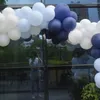 زخرفة الحفلات 106 PCS/مجموعة مختلطة Beig Beig Parkons Balloons Confetti Foil Balonnen Balloon Chain for Wedding Christmas Prop