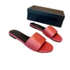 s y High Version One Line Slippers with Black Letters Metal Buckle Flat Bottom Wearing Internet Red on the Outside Same Style